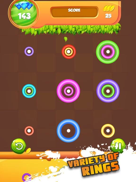 Изображение игры: Color Rings Puzzle Glow