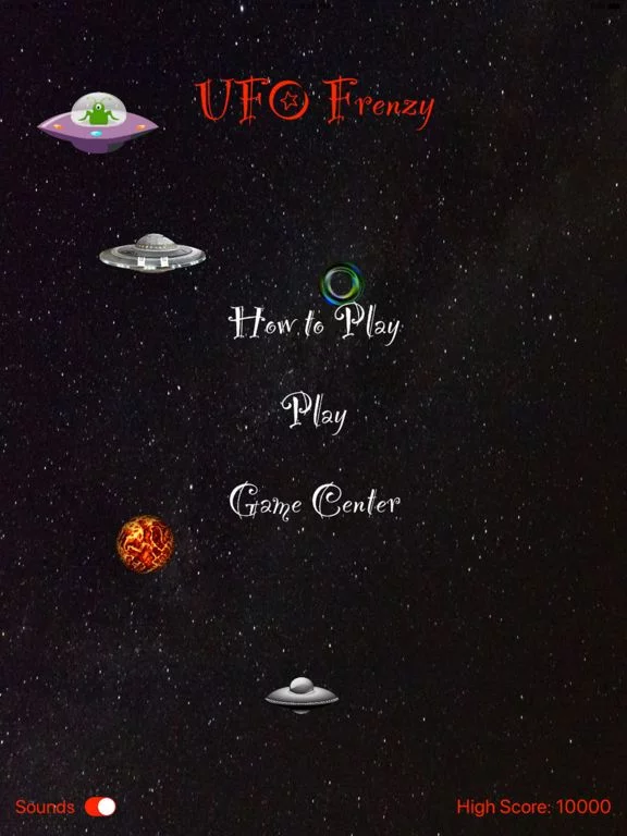 Изображение игры: UFO Frenzy