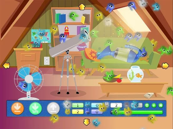 Изображение игры: Dusty Dusty Dust Bunnies