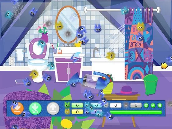 Изображение игры: Dusty Dusty Dust Bunnies