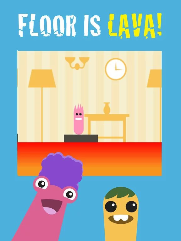 Изображение игры: The Floor is Lava Game