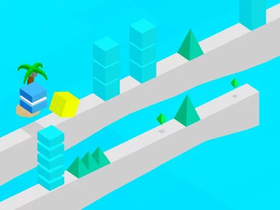 Изображение игры: Cube Rolling