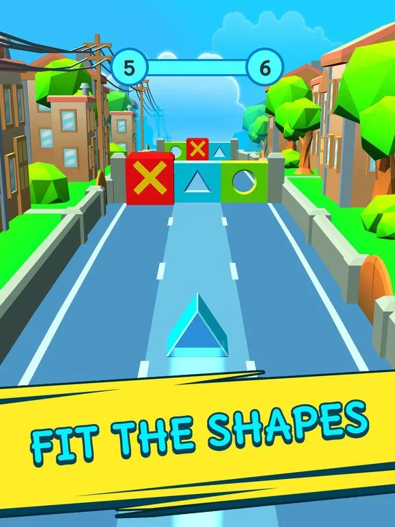 Изображение игры: Shapy Road