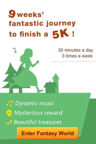 Изображение игры: Run!Alice- A Fantasy 0-5k Run Traning Game