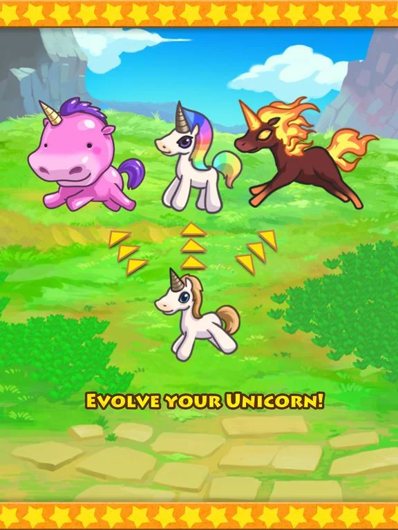 Изображение игры: Unicorn Evolution World