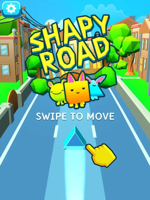 Изображение игры: Shapy Road