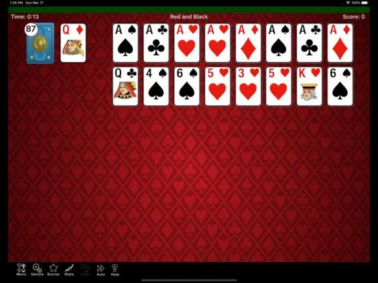 Изображение игры: Red and Black Solitaire