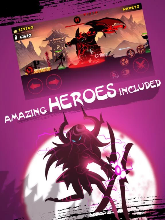 Изображение игры: League of Stickman: Ninja