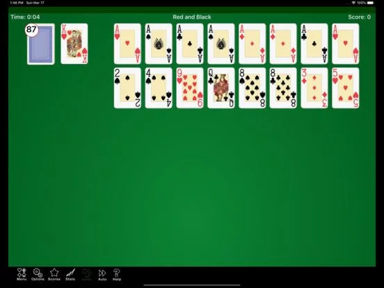 Изображение игры: Red and Black Solitaire