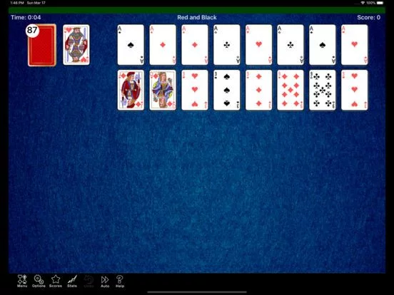 Изображение игры: Red and Black Solitaire