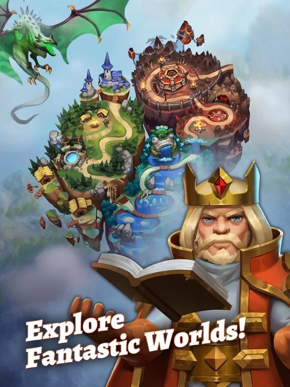 Изображение игры: Dragon Strike: Puzzle RPG