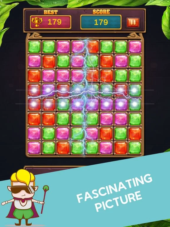 Изображение игры: Block Puzzle Jewels Big Time