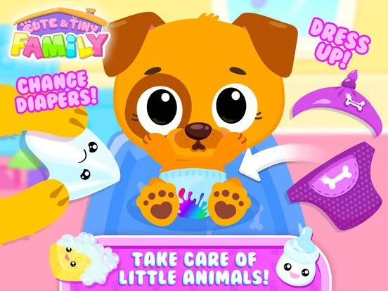Изображение игры: Cute & Tiny Family