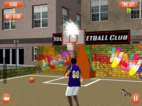 Изображение игры: Super Basketball 3D: Free Sports Game