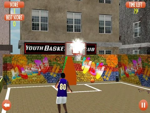 Изображение игры: Super Basketball 3D: Free Sports Game