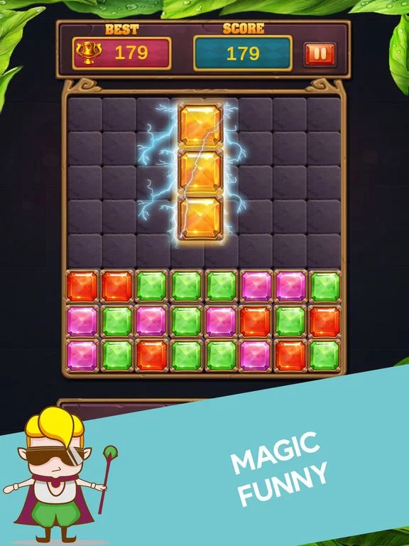 Изображение игры: Block Puzzle Jewels Big Time