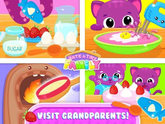 Изображение игры: Cute & Tiny Family