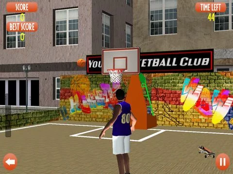 Изображение игры: Super Basketball 3D: Free Sports Game