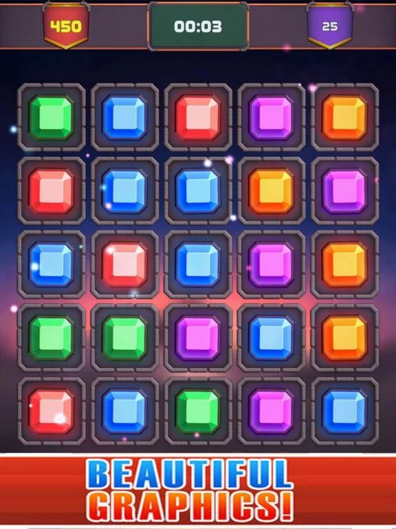 Изображение игры: Combat Jewels Puzzle