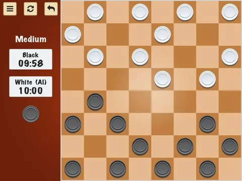 Изображение игры: Checkers Premium •