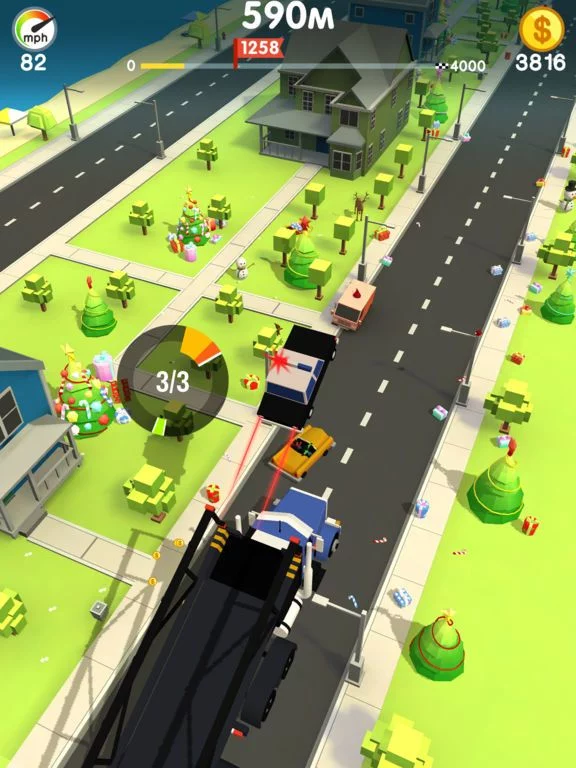 Изображение игры: Crashy Cops!