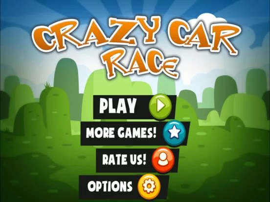 Изображение игры: Full Speed Crazy Car Racing