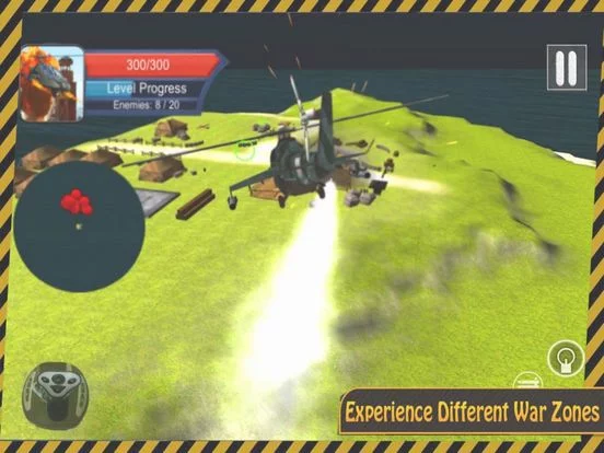 Изображение игры: Battle Helicopter Shoot 2