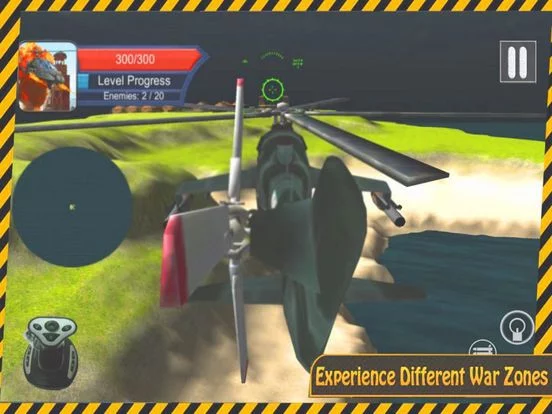 Изображение игры: Battle Helicopter Shoot 2