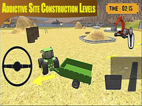 Изображение игры: Heavy Excavator Machine: Extreme Dump Crane