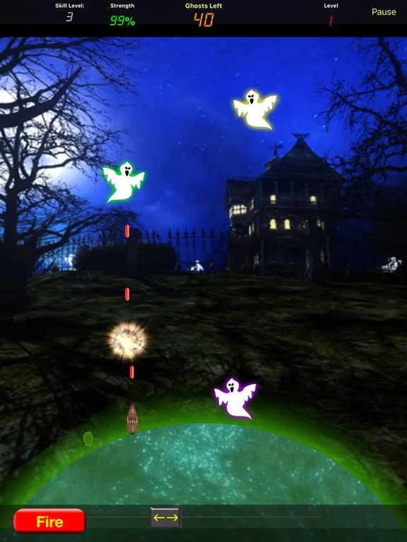 Изображение игры: Graveyard Ghosts Attack