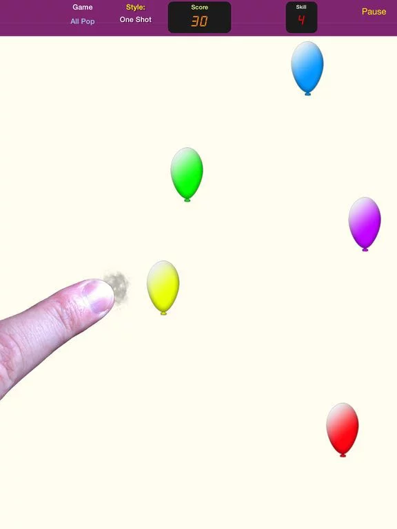 Изображение игры: Birthday Balloons