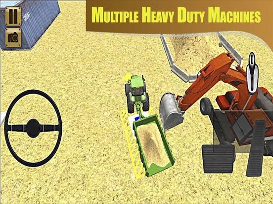 Изображение игры: Heavy Excavator Machine: Extreme Dump Crane