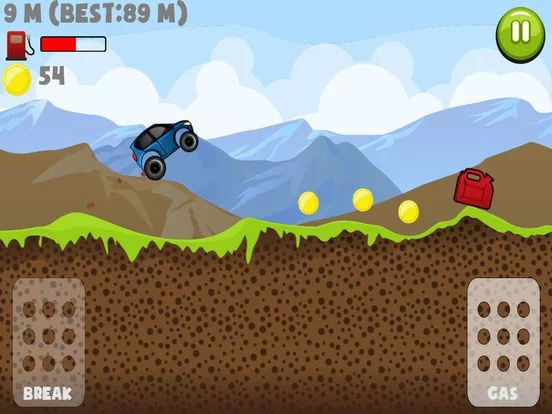 Изображение игры: Full Speed Crazy Car Racing