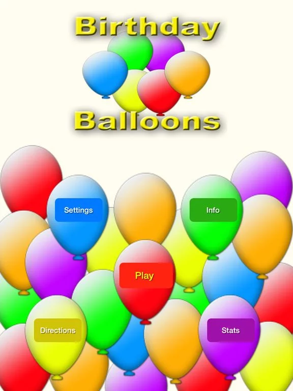 Изображение игры: Birthday Balloons