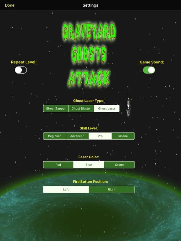 Изображение игры: Graveyard Ghosts Attack