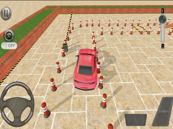 Изображение игры: Car Parking Test Drive School