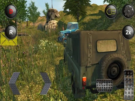 Изображение игры: 4x4 Russian SUVs Off-Road