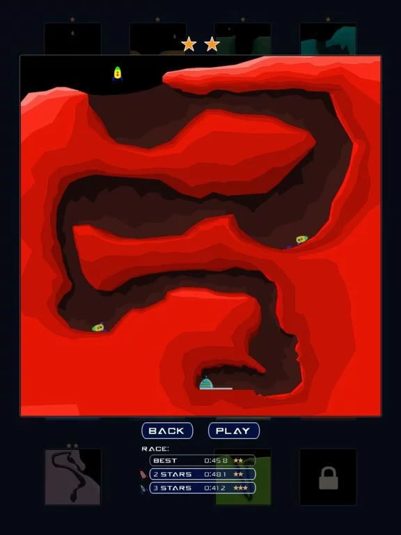 Изображение игры: Touch Lander