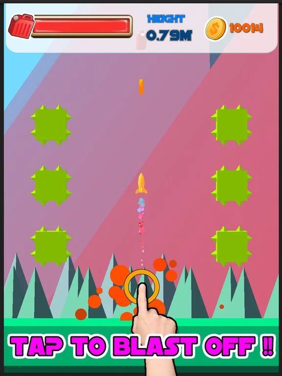 Изображение игры: Retro Rocket - Blast Off!