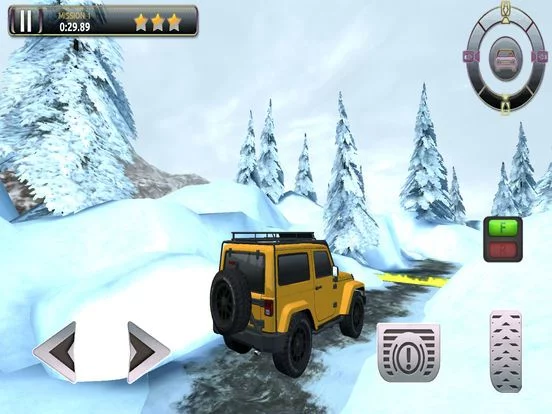 Изображение игры: Snow Truck Parking - Extreme Off-Road Winter Driving Simulator FREE