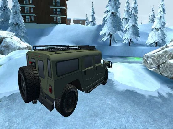 Изображение игры: Snow Truck Parking - Extreme Off-Road Winter Driving Simulator FREE