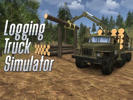 Изображение игры: Logging Truck Simulator 3D