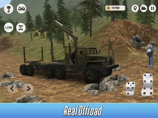 Изображение игры: Logging Truck Simulator 3D