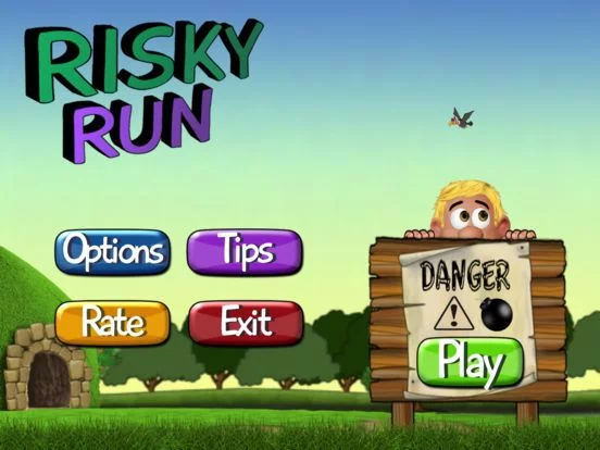 Изображение игры: Risky Run Endless Runner Game