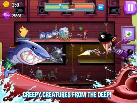 Изображение игры: Pirates Vs The Deep