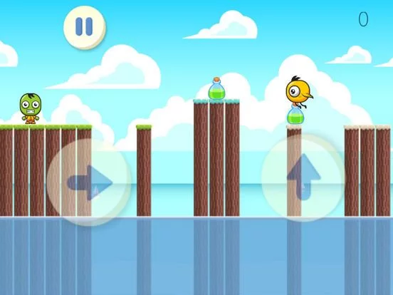 Изображение игры: Mr Kid Beach Jump