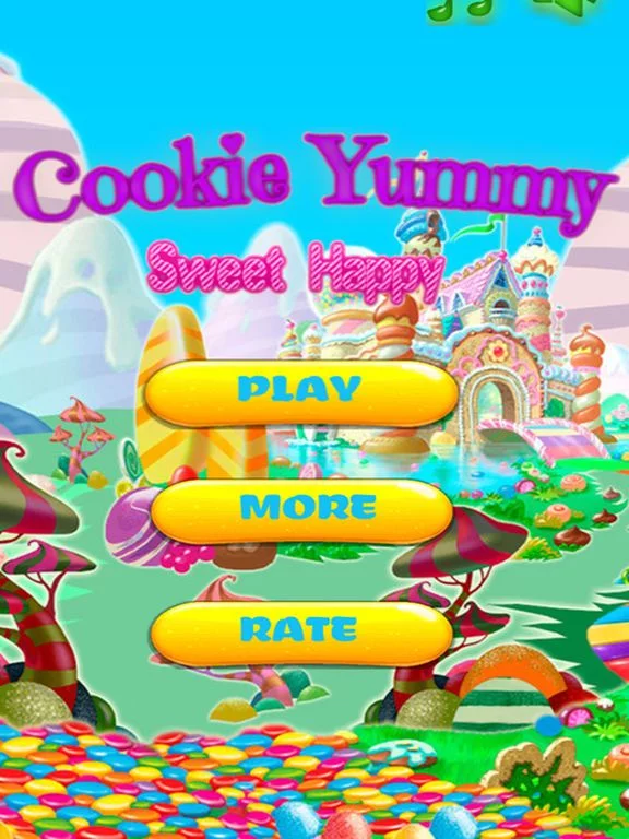 Изображение игры: Cookie Yummy Sweet Happy