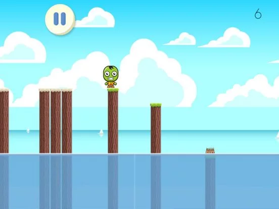 Изображение игры: Mr Kid Beach Jump