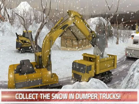 Изображение игры: Winter Snow Euro Dump Truck Driver 3D