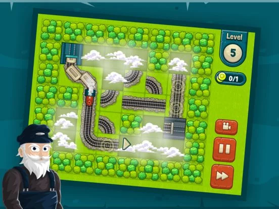 Изображение игры: Railway Panic